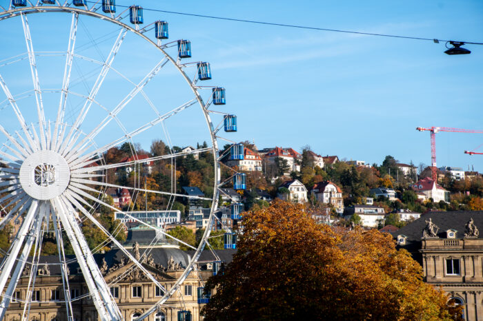 Fotogalerie: Herbstliche Farben schmücken das Stuttgarter Riesenrad