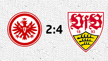 4:2 - Stuttgart gewinnt auch in Frankfurt