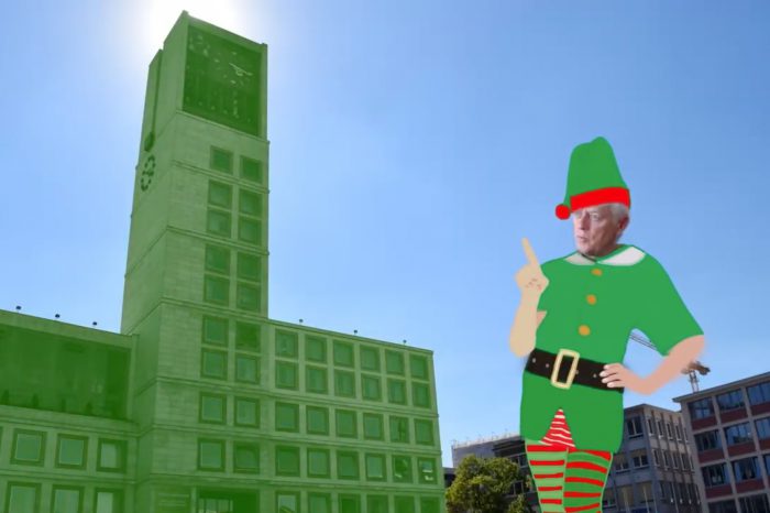 Der Trailer für die große STUGGI.TV Weihnachtsshow 2017 u.a. mit Fritz Kuhn (Fotografik: STUGGI.TV/Goes)