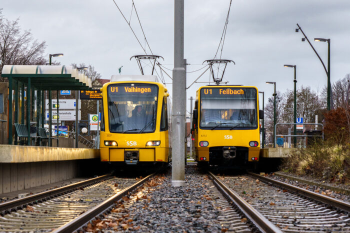 Linie U1 von Fellbach nach Vaihingen: Haltestellen werden verlängert