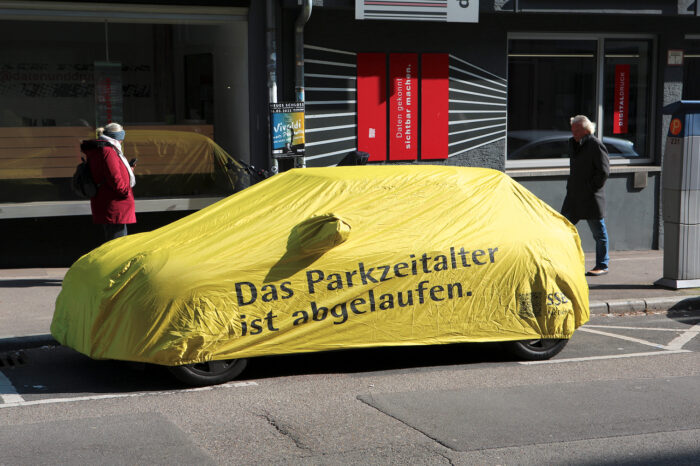 Freche SSB-Kampagne soll für Auto-Abschaffung werben