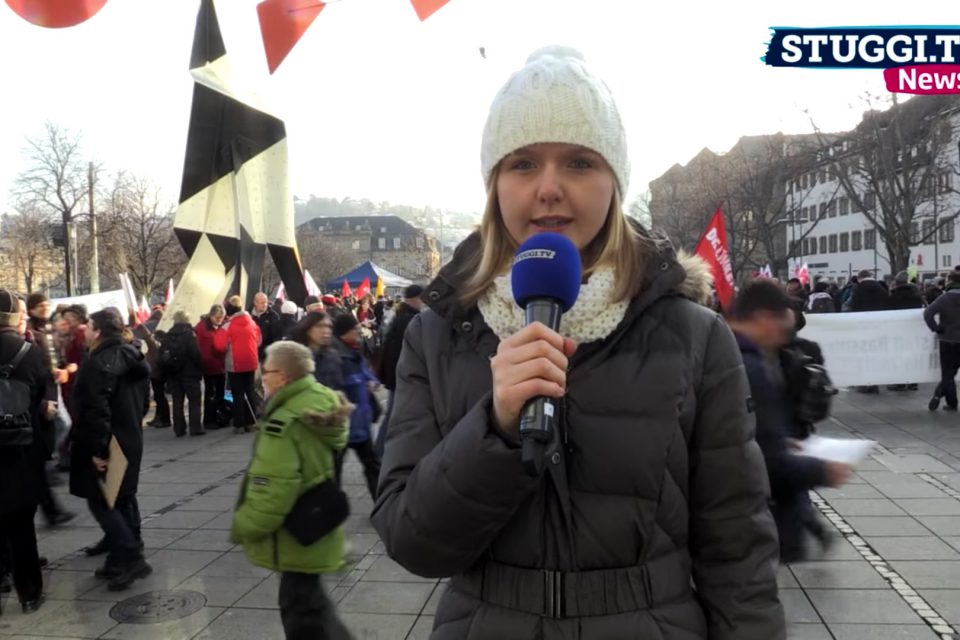 Kundgebung gegen Rassismus und Gewalt auf dem Stuttgarter Schlossplatz. Foto: Goes/STUGGI.TV