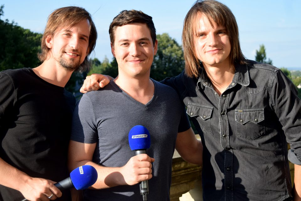 Thomas und Johannes von Silbermond im Interview. Foto: STUGGI.TV/Frank