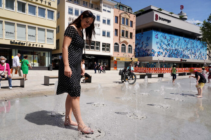 Fotogalerie: Stuttgarter genießen das Sommerwetter in der Stadt
