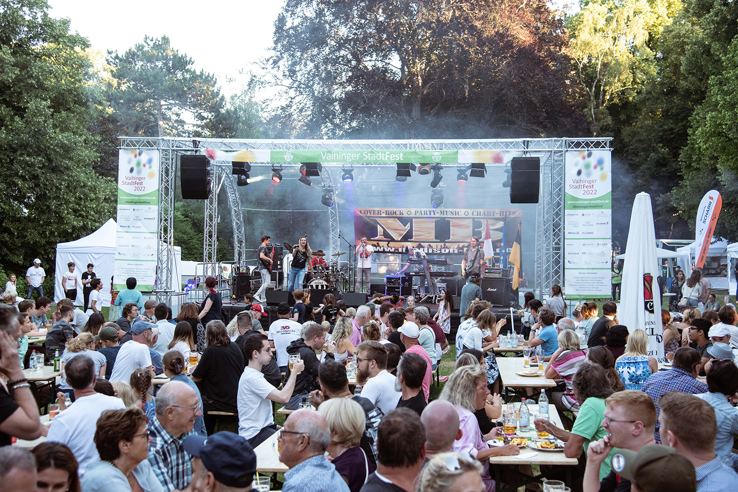 Viele Besucher beim Stadtfest in Stuttgart-Vaihingen (Foto: Heimatring Vaihingen)