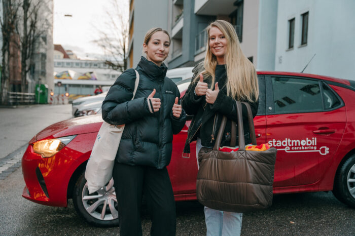 Unterwegs mit dem Stadtmobil: So schnell ist man mit Freunden im Grünen