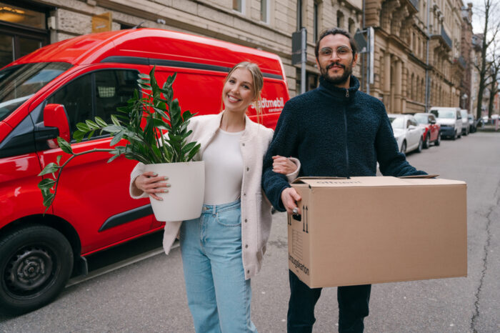 Unterwegs mit dem Stadtmobil: Transporter mieten für den Umzug