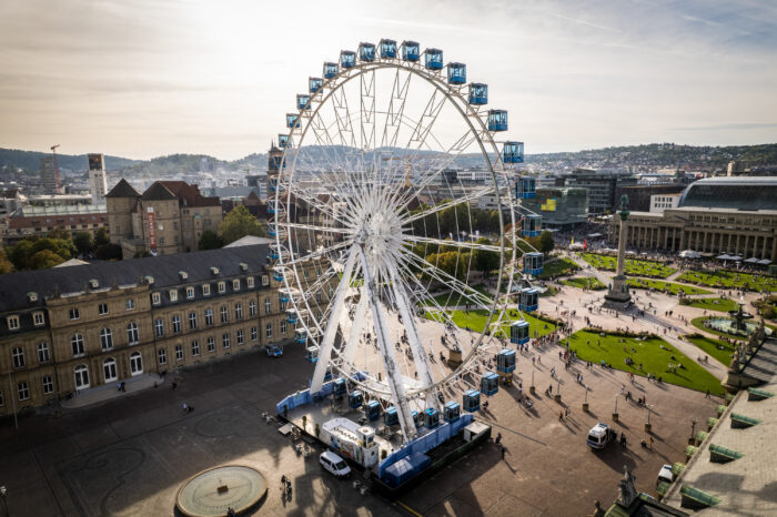 Trotz Energiekrise: Nopper möchte Riesenrad auf den Schlossplatz zurückholen