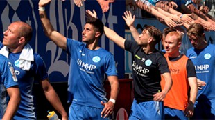 Nur 1:1 im Aufstiegsspiel gegen den SV Röchling Völklingen: Stuttgarter Kickers machen es weiter spannend (Foto: STUGGI.TV)