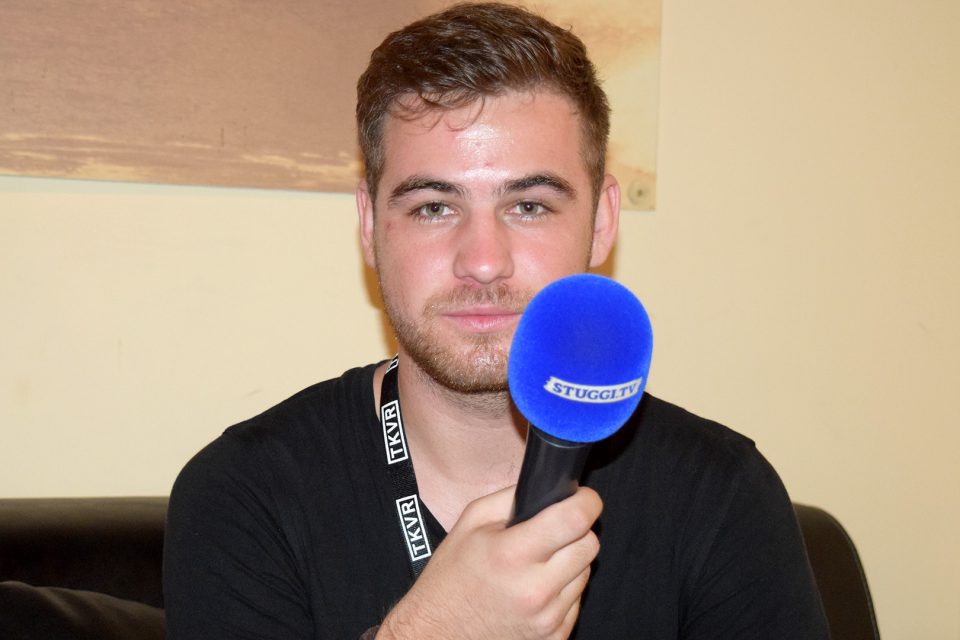 Christoph T-Zon Thesen im Interview. Foto: Goes/STUGGI.TV