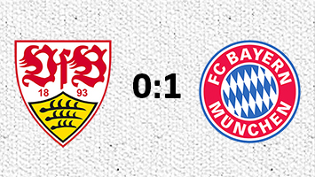 0:1 - Bittere VfB-Niederlage gegen Bayern München