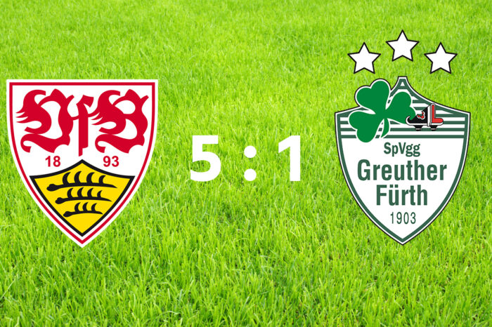 Zum Saisonstart gleich Tabellenführer: VfB besiegt Aufsteiger Fürth mit 5:1