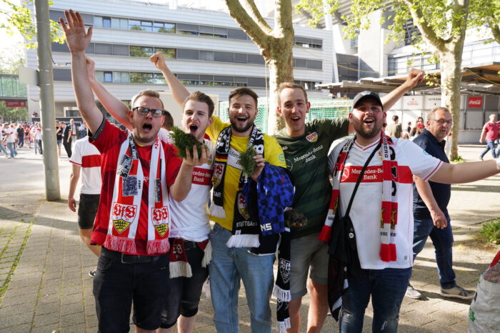 Video-Umfrage: So reagieren die Fans des VfB Stuttgart auf den sicheren Klassenerhalt