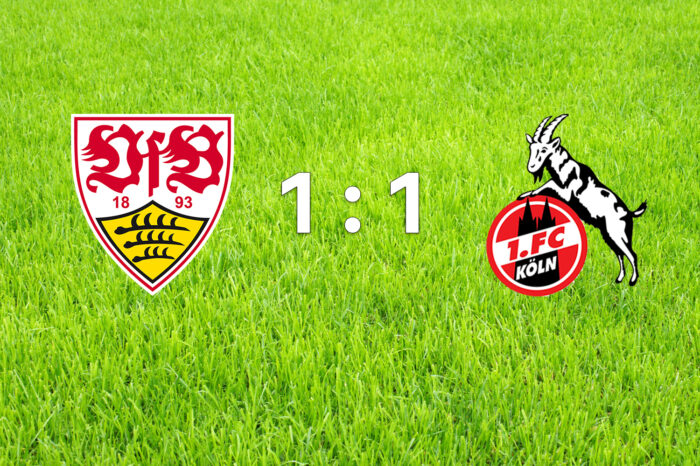 Nur 1:1-Unentschieden gegen Köln: VfB verspielt den Sieg