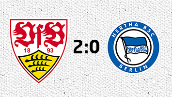 2:0 gegen Berlin - VfB setzt Erfolgsserie in der Bundesliga fort