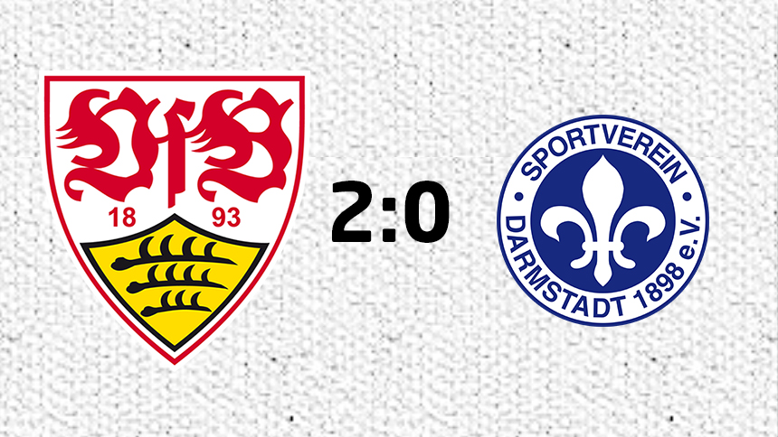 Stuttgart gelingt 2:0-Heimsieg gegen Darmstadt