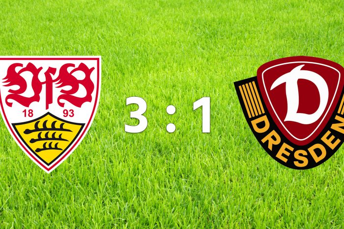 3:1 gegen Dresden: VfB beendet Pleiten-Serie