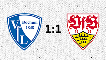 Glücklicher VfB klaut Punkt aus Bochum