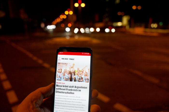 Argentinien wird Weltmeister - und Stuttgart ist es egal