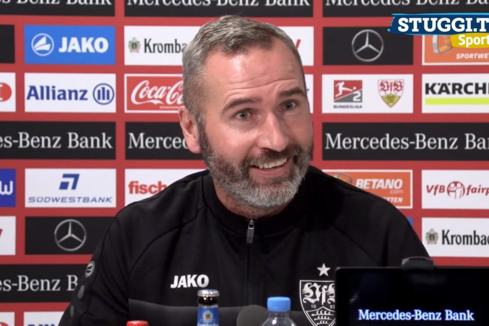 VfB-Trainer Tim Walter vor Auftakt gegen Hannover 96: "Ich bin kein Gute-Laune-Bär" (Foto: STUGGI.TV)