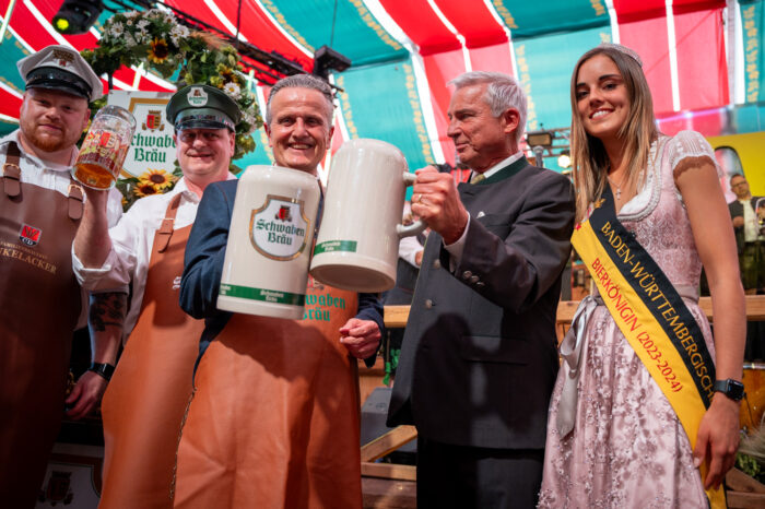 Das 176. Cannstatter Volksfest ist offiziell eröffnet (Foto: STUGGI.TV)