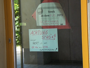 Kita-Streik: Erzieher kämpfen für mehr Lohn