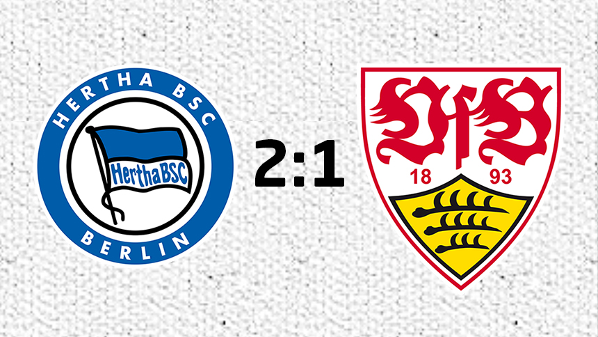 Frust in Berlin: 2:1-Niederlage für den VfB