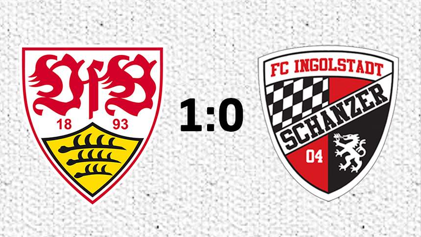 1:0 - VfB feiert schmeichelhaften Heimsieg gegen Ingolstadt