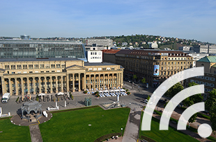 Jugendrat auf der Suche nach freiem WLAN in der City