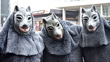 Fasching 2017 in Stuttgart. "Das sagt Stuttgart" zu Faschingsumzügen. (Fotos: STUGGI.TV)